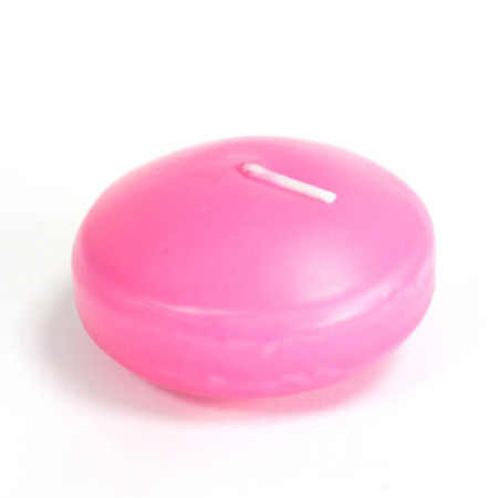 Grandes bougies flottantes - Rose