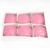 Grandes bougies flottantes - Rose