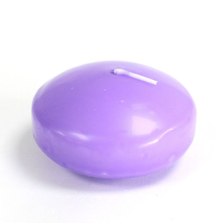 Grandes bougies flottantes - Lilas