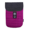 Pochette rembourrée pour ordinateur portable - Purple Haze - Délavage à la pierre 14 oz