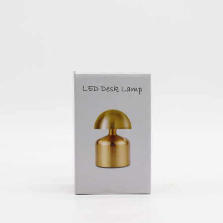 Lampe tactile - Dôme champignon argenté - USB (C) - Rechargeable (400 watts)