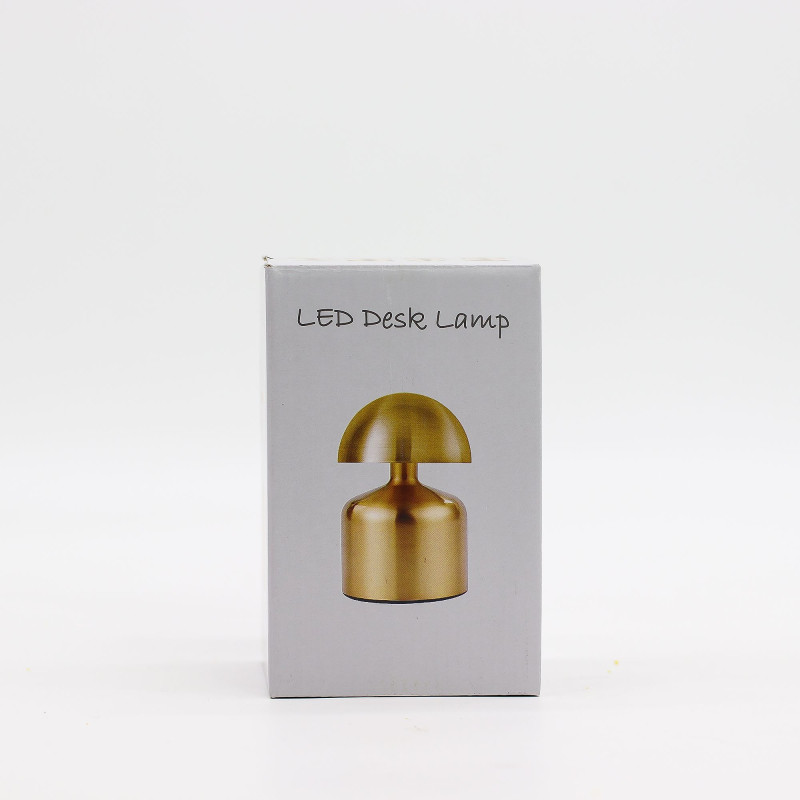 Lampe tactile - Dôme champignon argenté - USB (C) - Rechargeable (400 watts)