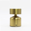 Lampe tactile - Champignon plat Bronze - USB (C) - Rechargeable (400 W)