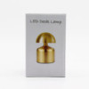 Lampe tactile - Champignon plat Bronze - USB (C) - Rechargeable (400 W)
