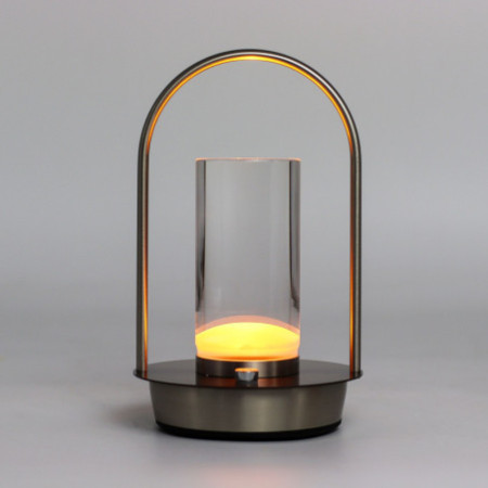 Lampe tactile - Lanterne en cristal - USB (C) - Rechargeable (2000 watts)