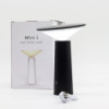 Lampe tactile - Champignon noir - réglable - motif lumineux USB (C) - Rechargeable (2000 watts)