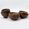 Grand bol en noix de coco naturelle