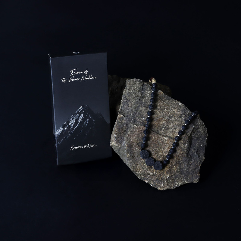 Collier Essence du Volcan - Connexion à la Nature
