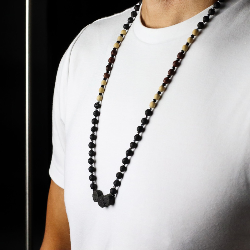Collier Essence du Volcan - Connexion à la Nature
