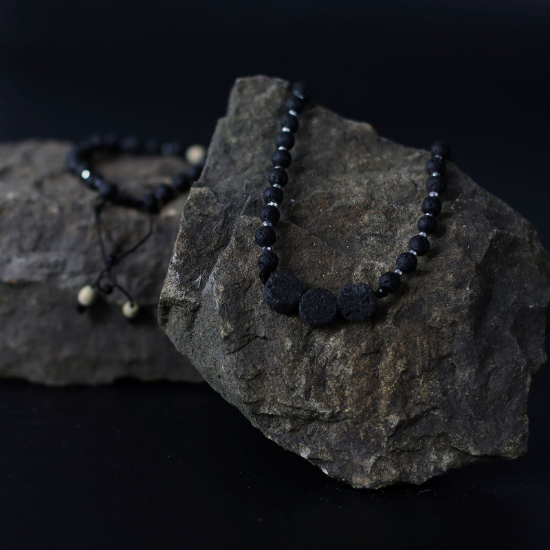 Collier Essence du Volcan - Connexion à la Nature