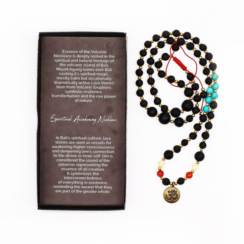 Collier Essence du Volcan - Éveil spirituel
