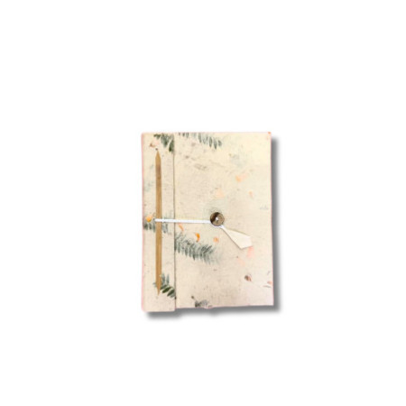 Mini carnet Lokta Fleurs Mixtes Lrg (12x8cm) 40 feuilles