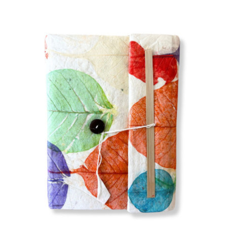 Lrg Lokta Feuilles colorées Lrg (21x15cm) - 45 feuilles