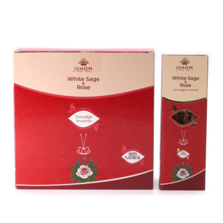Encens Ishom Smudge - Sauge blanche et rose