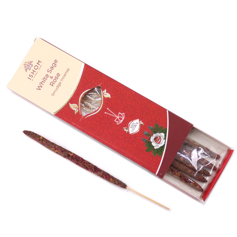Encens Ishom Smudge - Sauge blanche et rose