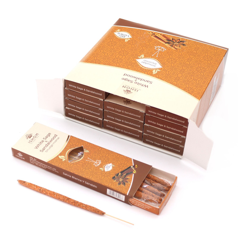 Encens Ishom Smudge - Sauge blanche et bois de santal