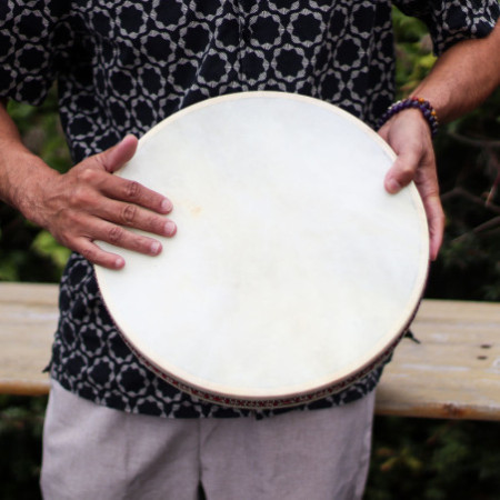 Tambour océanique de guérison sonore chamanique - 35 cm