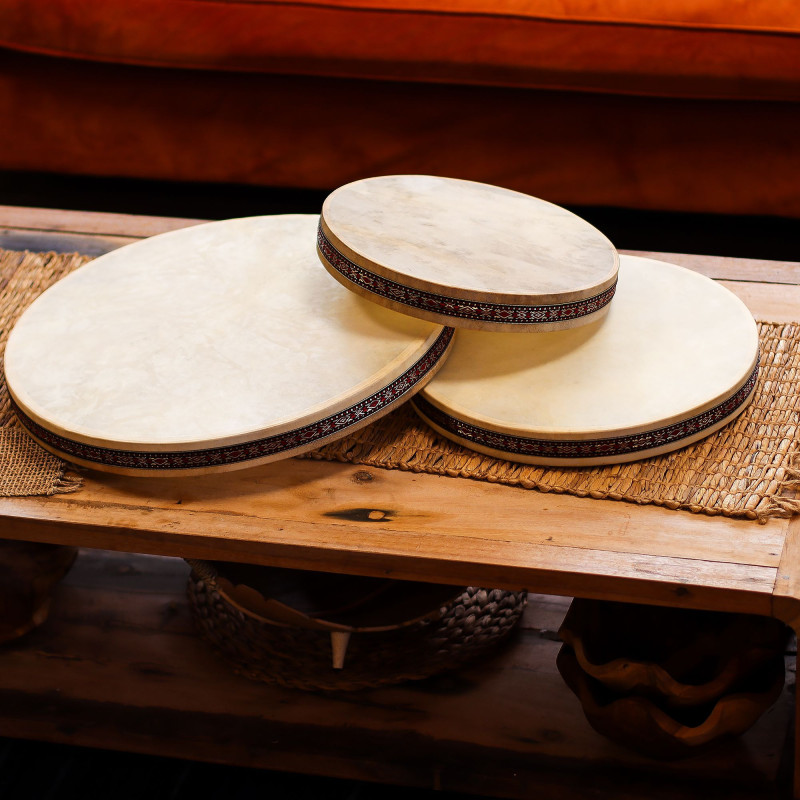 Tambour océanique de guérison sonore chamanique - 45 cm