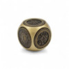 Feng Shui Fortune - Dés traditionnels avec symboles du zodiaque