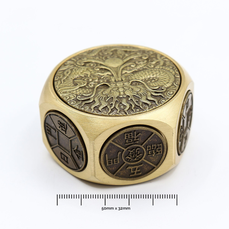 Feng Shui Fortune - Dés Dragon - Pouvoir et Richesse