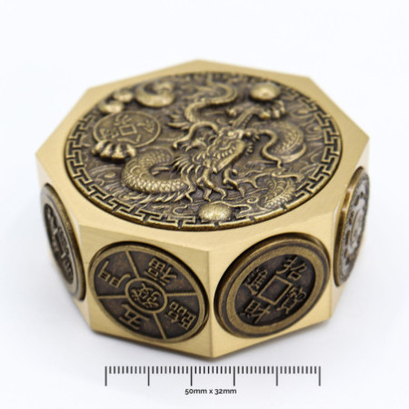 Feng Shui Fortune - Chat porte-bonheur et dragon - Protection et prospérité