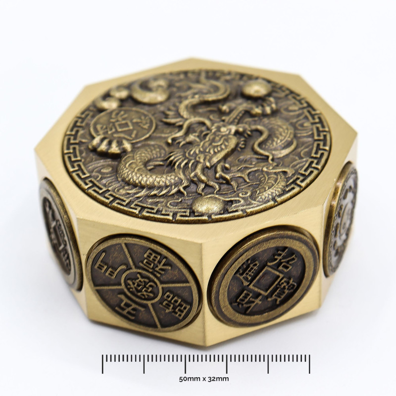 Feng Shui Fortune - Chat porte-bonheur et dragon - Protection et prospérité