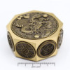 Feng Shui Fortune - Chat porte-bonheur et dragon - Protection et prospérité