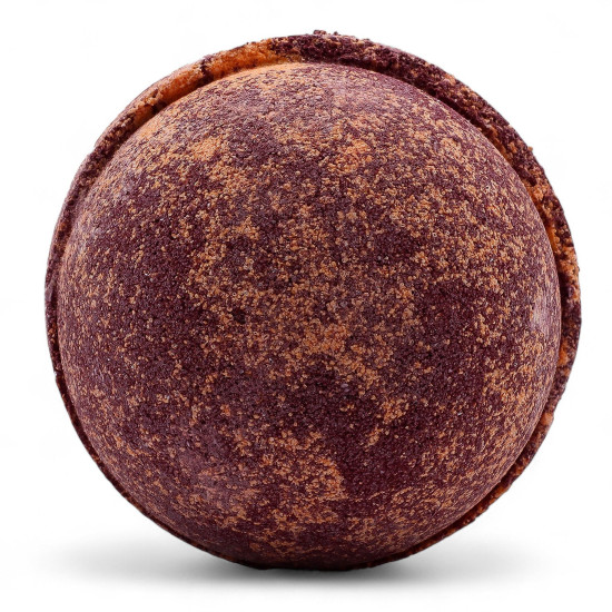 Bombe de bain au chocolat et à l'orange