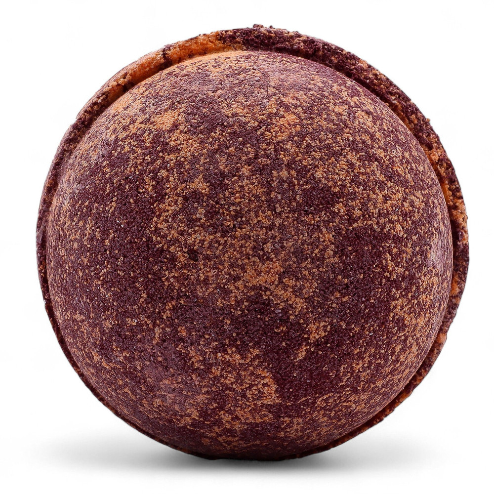 Bombe de bain au chocolat et à l'orange
