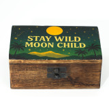 Boîte émaillée moyenne - Stay Wild Moon Child