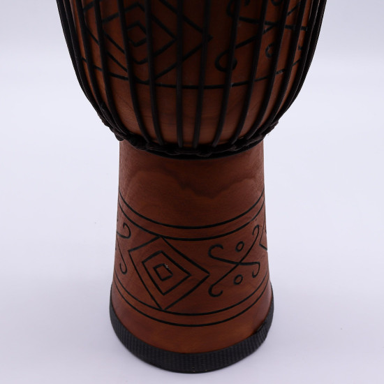 Grand djembé professionnel - Son Soul (grave) - 50 cm (22 cm de diamètre)