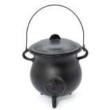 Chaudron extra large en fonte avec pentagone 23x18cm (au moins 4kg)