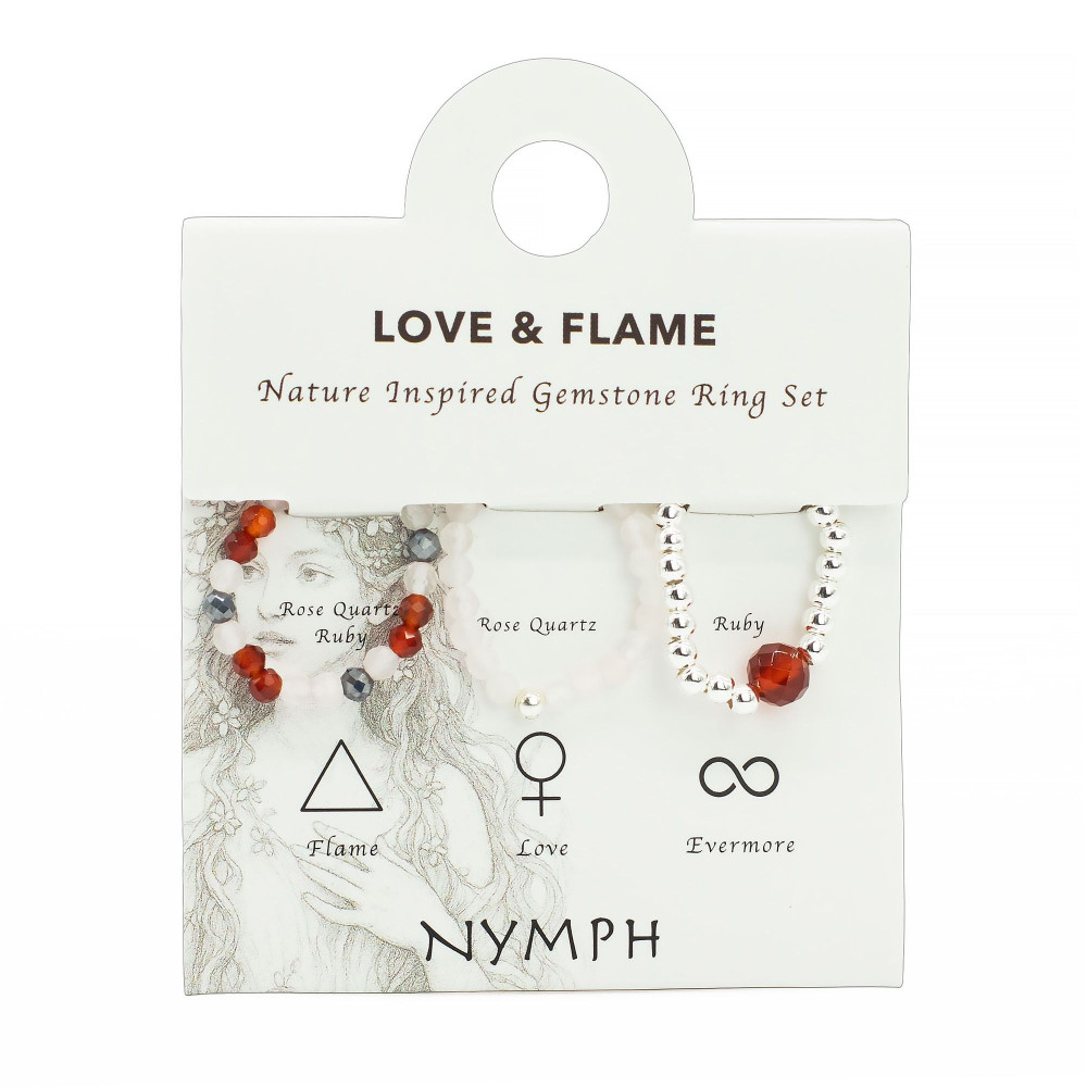 Bague en pierre précieuse Nymph Spirit - Amour et Flamme