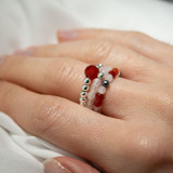 Bague en pierre précieuse Nymph Spirit - Amour et Flamme