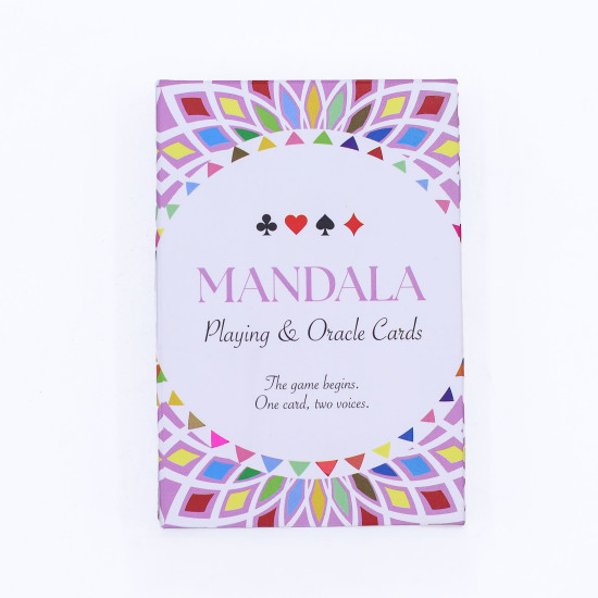 Cartes à jouer Mandala et Oracle - Symétrie Kaléidoscope