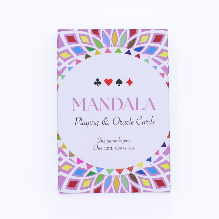 Cartes à jouer Mandala et Oracle - Symétrie Kaléidoscope