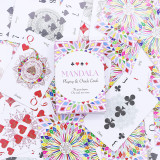 Cartes à jouer Mandala et Oracle - Symétrie Kaléidoscope