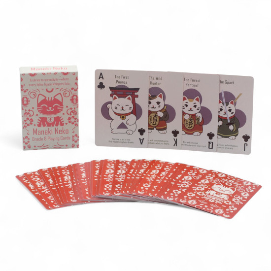 Jeu de cartes Fortune Cats & Oracle - Jeu Maneki Neko