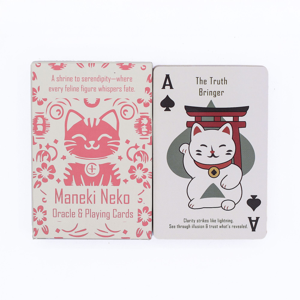 Jeu de cartes Fortune Cats & Oracle - Jeu Maneki Neko