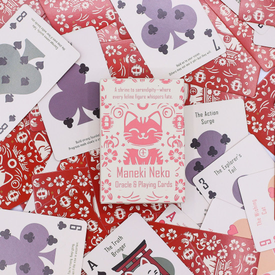 Jeu de cartes Fortune Cats & Oracle - Jeu Maneki Neko