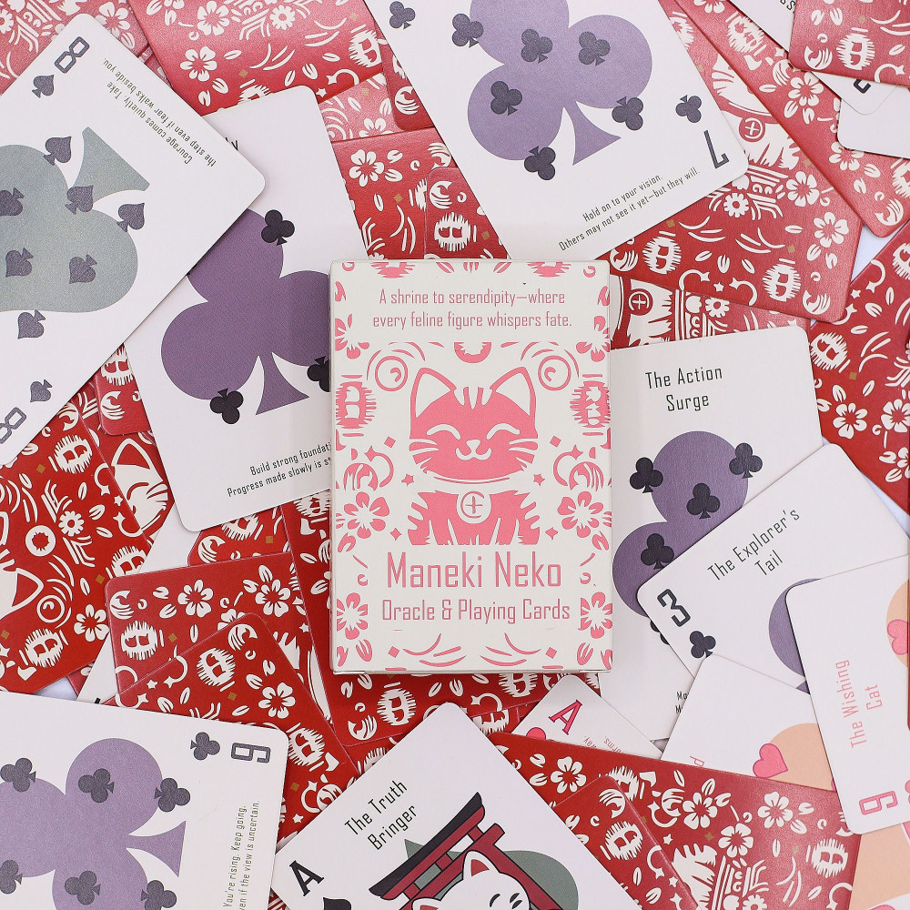 Jeu de cartes Fortune Cats & Oracle - Jeu Maneki Neko