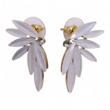 Perles - Verre vintage - Fées - Boucles d'oreilles