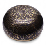 Bol vibrant géant gravé sur pied - 50 x 20 cm (10,7 kg)