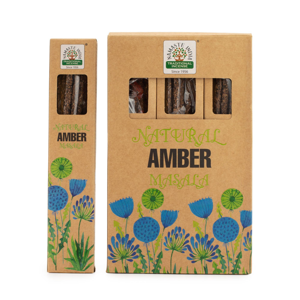 Encens Masala botanique naturel - Ambre