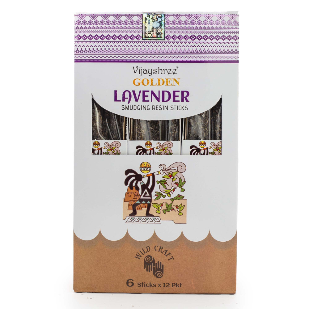 Bâtonnets de résine de lavande dorée pour la purification - 30 g