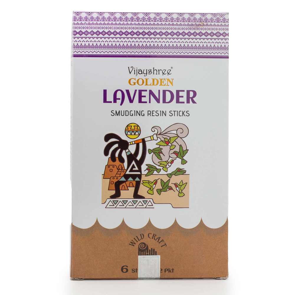 Bâtonnets de résine de lavande dorée pour la purification - 30 g