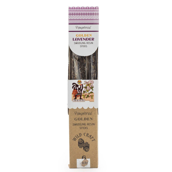 Bâtonnets de résine de lavande dorée pour la purification - 30 g
