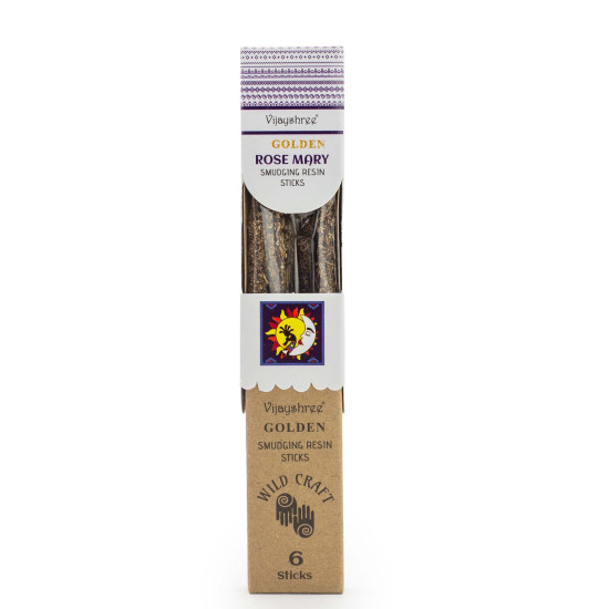 Bâtonnets de résine de purification Rose Marie dorée - 30 g