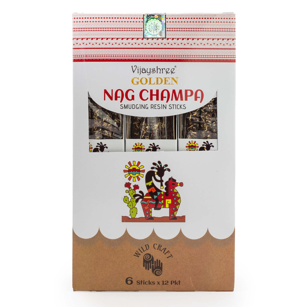 Bâtons de résine de maculage Golden Nag Champa - 30 g