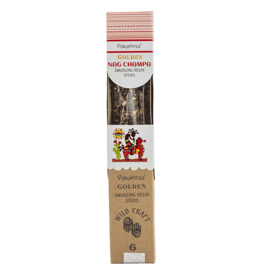 Bâtons de résine de maculage Golden Nag Champa - 30 g